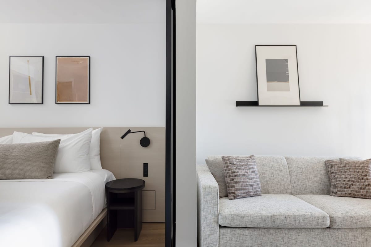 One Bedroom Apartment | Kényelmi párnázat, ingyenes wifi és ágynemű