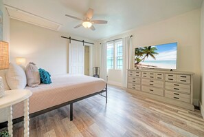 3 chambres, bureau, Wi-Fi gratuit, draps fournis