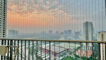 Apartment, 2 Bedrooms, City View | Balcony
