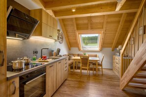 Kühlschrank, Ofen, Herdplatte, Geschirrspüler