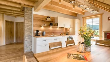 Kühlschrank, Ofen, Herdplatte, Geschirrspüler