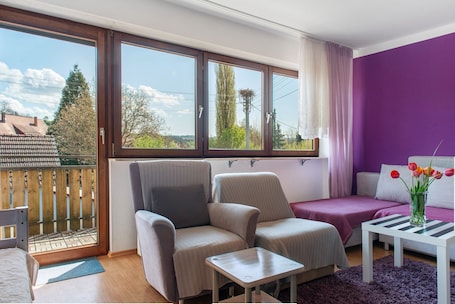 TV. Apartment 'Säntis, 50qm' with Balcony and Wi-Fi