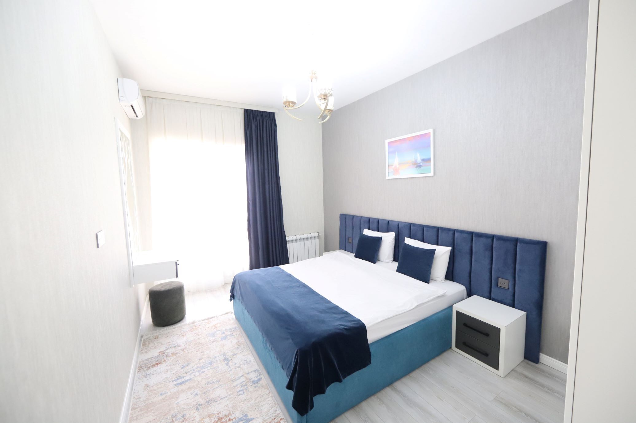 Luxury Apartment, Balcony, City View | Premium bedding, minibar, in-room safe, desk