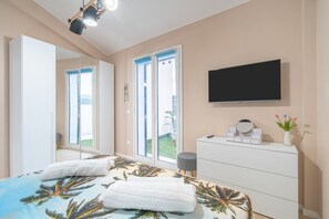 1 Schlafzimmer, Bügeleisen/Bügelbrett, kostenloses WLAN, Bettwäsche