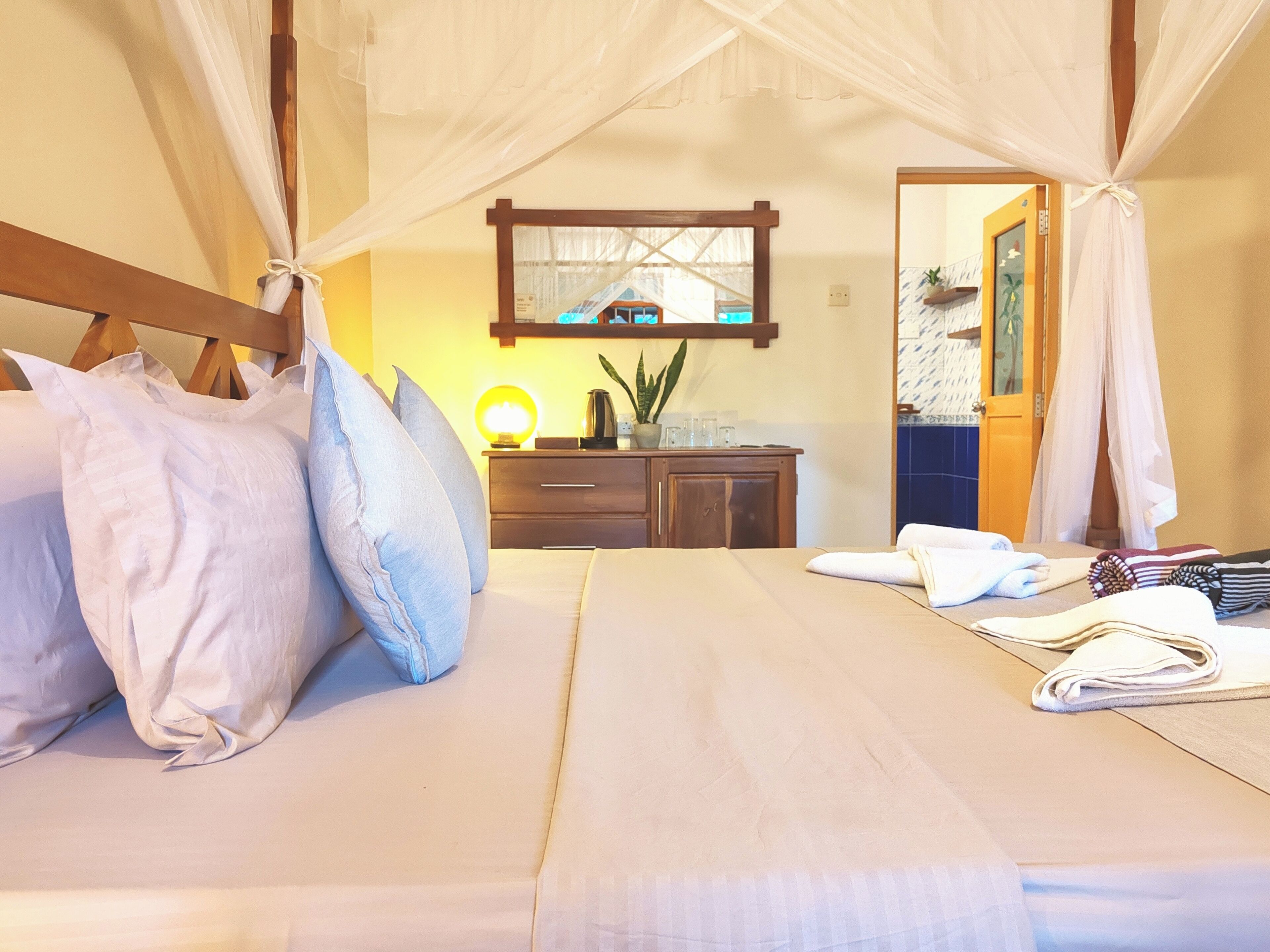 标准双人房, 露台, 花园景观 | 免费 WiFi