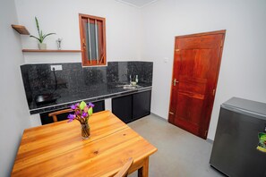 Studio Superior, ban công, quang cảnh vườn | Bếp riêng | Ghế cao cho trẻ em 