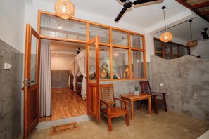 舒適四人房, 露台, 花園景 | 露台/庭院