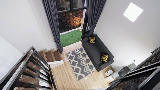 Apartment, Zwischengeschoss | Wohnbereich