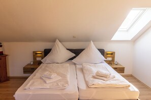 2 makuuhuonetta, ilmainen Wi-Fi, vuodevaatteet