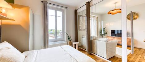 1 間睡房、熨斗/熨衫板、可攜式嬰兒床、免費 Wi-Fi