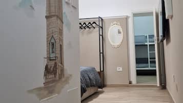 1 habitación, cuna de viaje, wifi gratis y ropa de cama