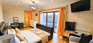 1 غرفة نوم ومكواة/لوح كي وسرير سفر وواي فاي مجانًا