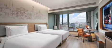 Luxury Twin Room | Free minibar, in-room safe, individually decorated