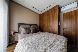Comfort Apartment, 1 Queen Bed with Sofa bed, Non Smoking, Air conditioning | Egyptian cotton sheets, premium bedding, Select Comfort beds - Cozy Elegant Apartment - Rabat Center- Free Parking & AirC & Internet (Rabat)
