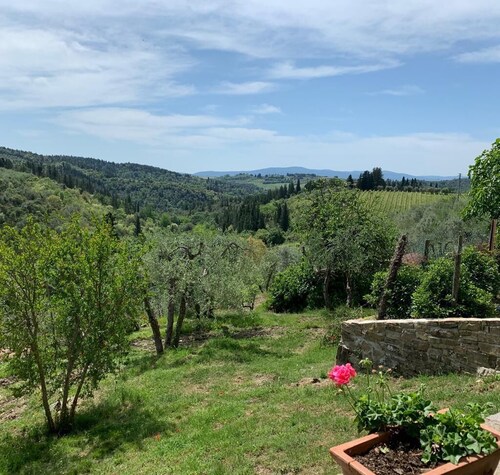 Our cottage, in the beautiful Tuscan countryside, not far from the cities of art