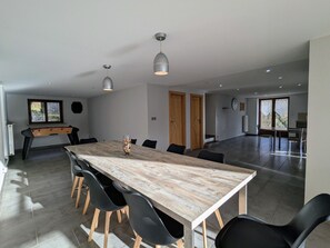 Dining - Character cottage for 10, valley view, near skiing (Fraize)