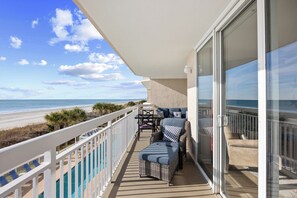 Property grounds - Crescent Shores-Oceanfront-Sleeps10-3br/3ba-5 Beds-Lazy River-Pools-Parking (North Myrtle Beach)