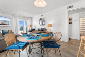 TV - Garden City Beach Oceanfront Condo 209BH | Rising Tides Properties Rental (Murrells Inlet)