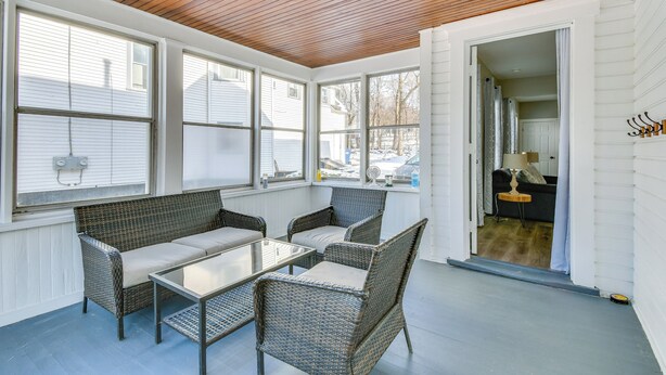 Unclassified image, 1 of 24, button - 2 Mi to Dtwn: Syracuse Gem w/ Screened Porch (Syracuse)