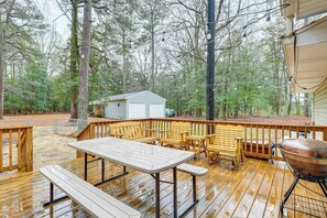 Interior - 6 Mi to Salisbury: Forest-view Sanctuary! (Parsonsburg)