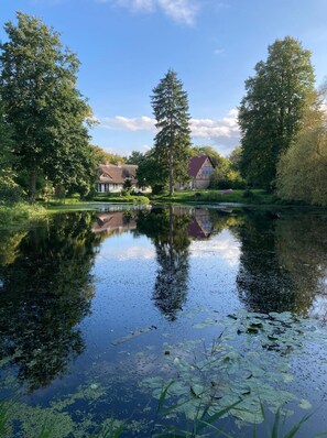 Property grounds - Spacious half-timbered house in a romantic garden (Lassan)