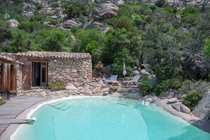 Pool - Sheepfold with swimming pool 5m from Palombaggia beach - sleeps 6 (Porto-Vecchio)