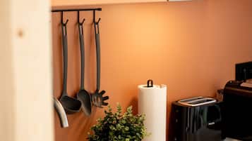 Exclusive-Apartment | Eigene Küche | Kühlschrank, Mikrowelle, Herdplatte, Kochgeschirr/Geschirr/Besteck