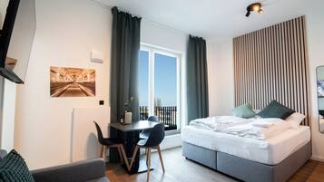 Comfort-studiolejlighed - terrasse | 1 soveværelse, skrivebord, gratis Wi-Fi