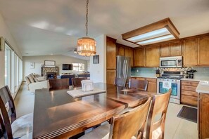 House, Multiple Beds, Balcony, Mountain View (Lakeview Home in the Tahoe Keys) | Dining