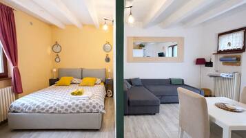 1 camera, ferro/asse da stiro, Wi-Fi gratuito, lenzuola