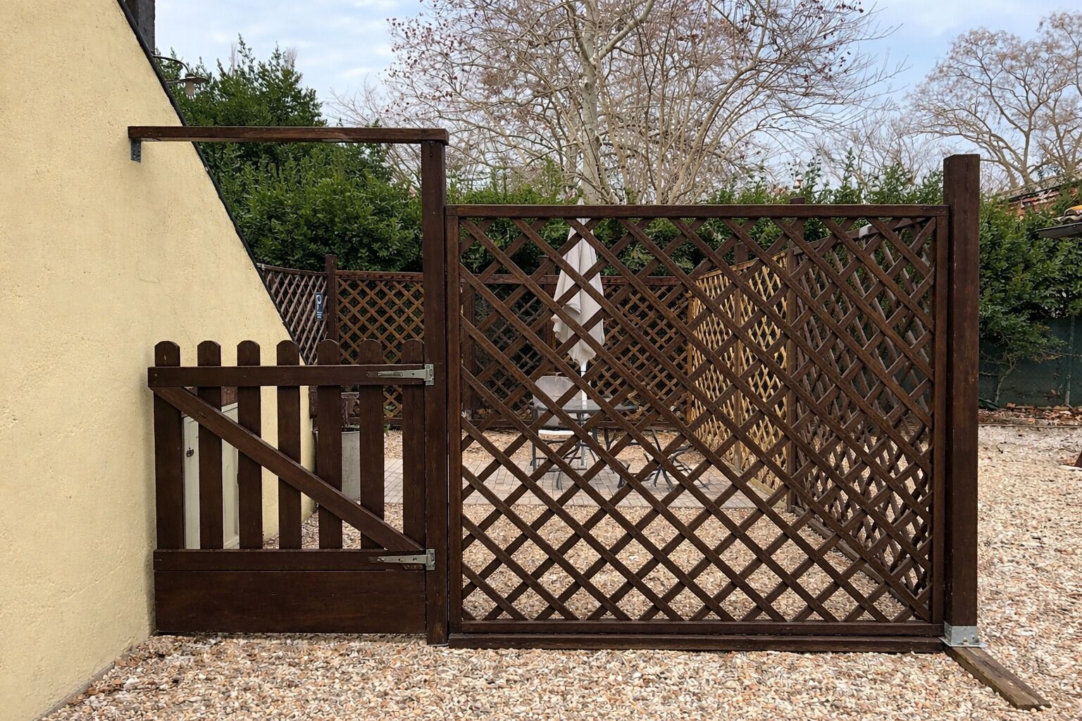 Enceinte de l’hébergement