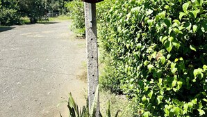 A signpost with 'CASA COROVADO' written on it, pointing to the right.