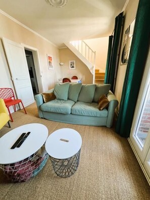 TV - Marceau" duplex apartment in the seaside district (Mers-les-Bains)