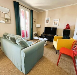 TV - Marceau" duplex apartment in the seaside district (Mers-les-Bains)