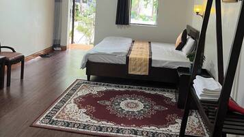 Deluxe Duplex, Lake View | 1 bedroom, blackout curtains, soundproofing, iron/ironing board