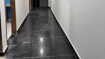 Superior Double Room | Living area | 32-inch LED TV with digital channels, fireplace, heated floors