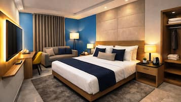 Habitación doble superior | Ropa de cama de alta calidad y edredones de plumas