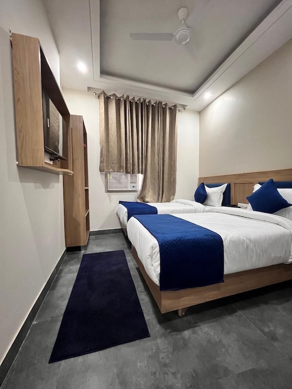 Deluxe-Zweibettzimmer, 2 Einzelbetten | Hochwertige Bettwaren, Daunenbettdecken