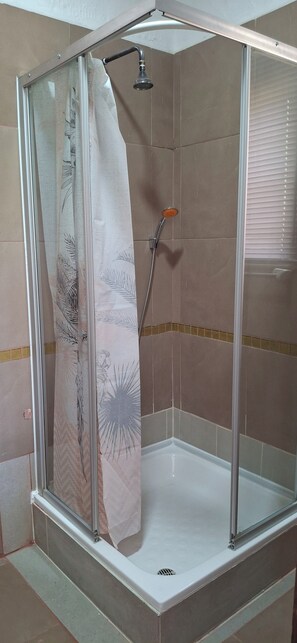 Towels, soap, toilet paper