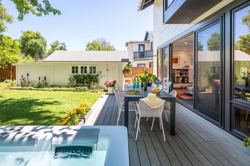 Family-Friendly Home with Hot Tub, Steps from Downtown & CU!