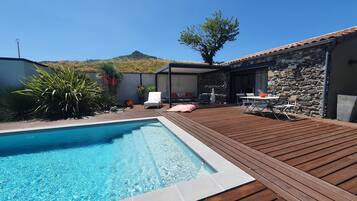 Ulkouima-allas, lämmitetty uima-allas