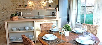 All Cottages de Monciaux Swimming pool Tennis (16/22 Pers)