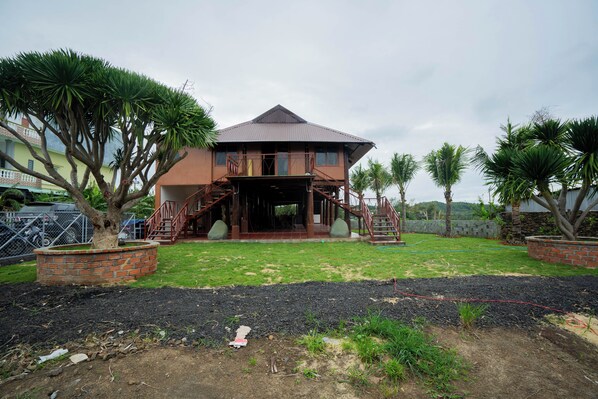 Fachada de la propiedad