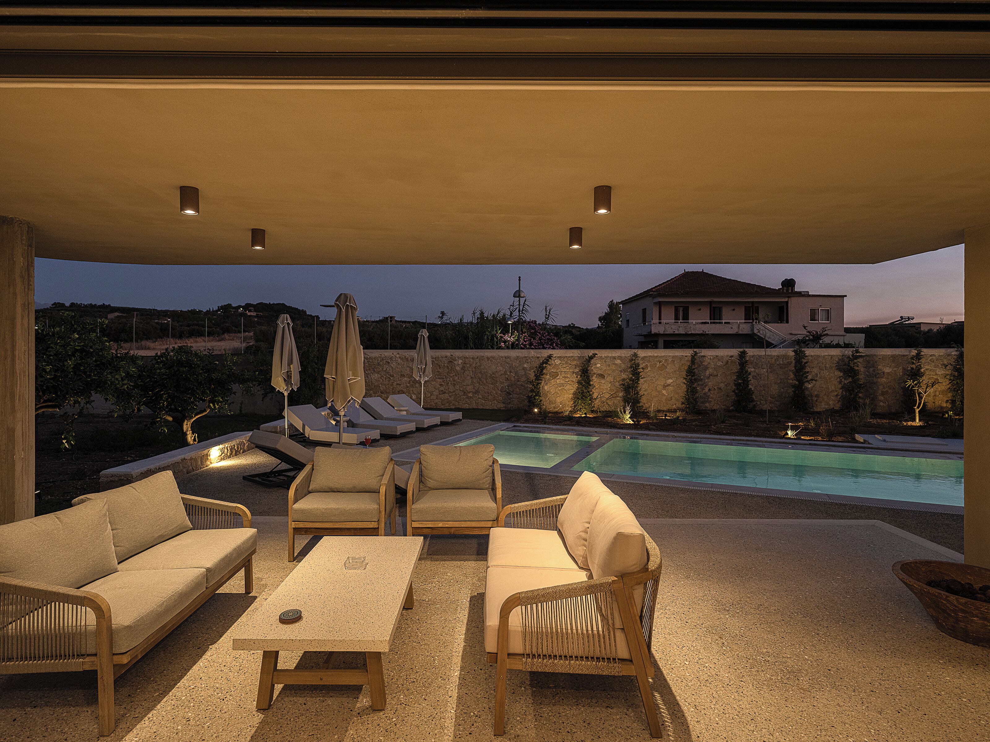 Udendørs pool, opvarmet pool