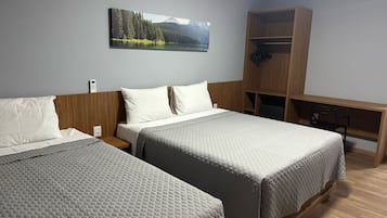 Quarto casal ou duplo conforto | Wi-Fi de cortesia