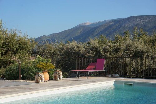 Quiet villa in DrÎme provençale, at the foot of Mont Ventoux, Gorges du Toulourenc