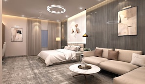 In-room safe, blackout curtains, soundproofing, iron/ironing board