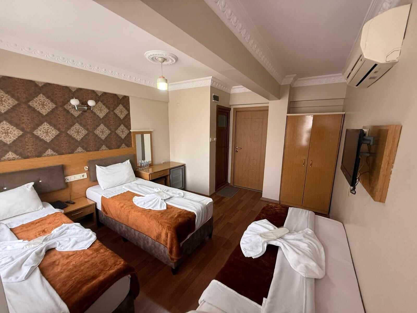 Standard Triple Room, 3 Twin Beds | View from room