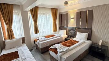 Premium bedding, minibar, soundproofing, free WiFi