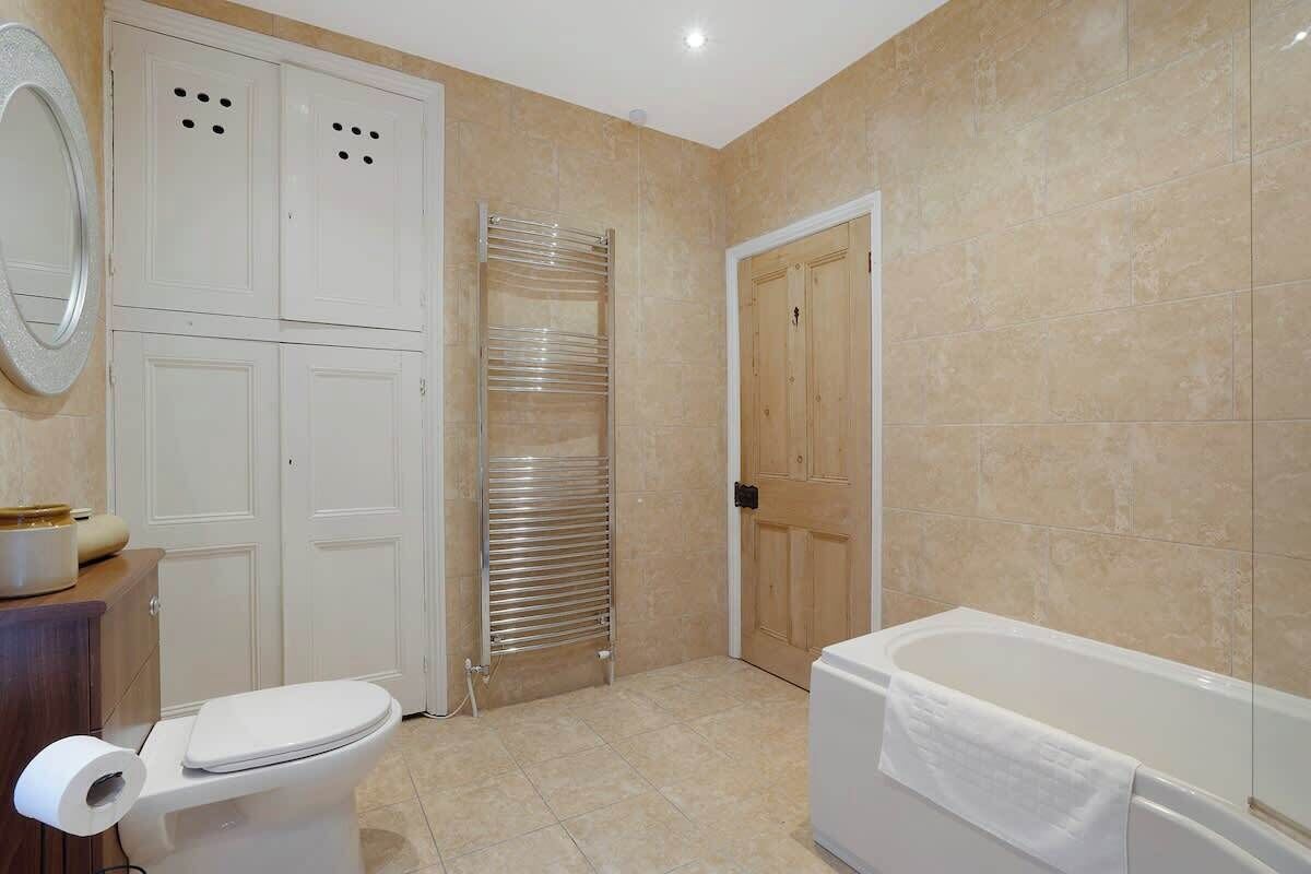 Shower, hair dryer